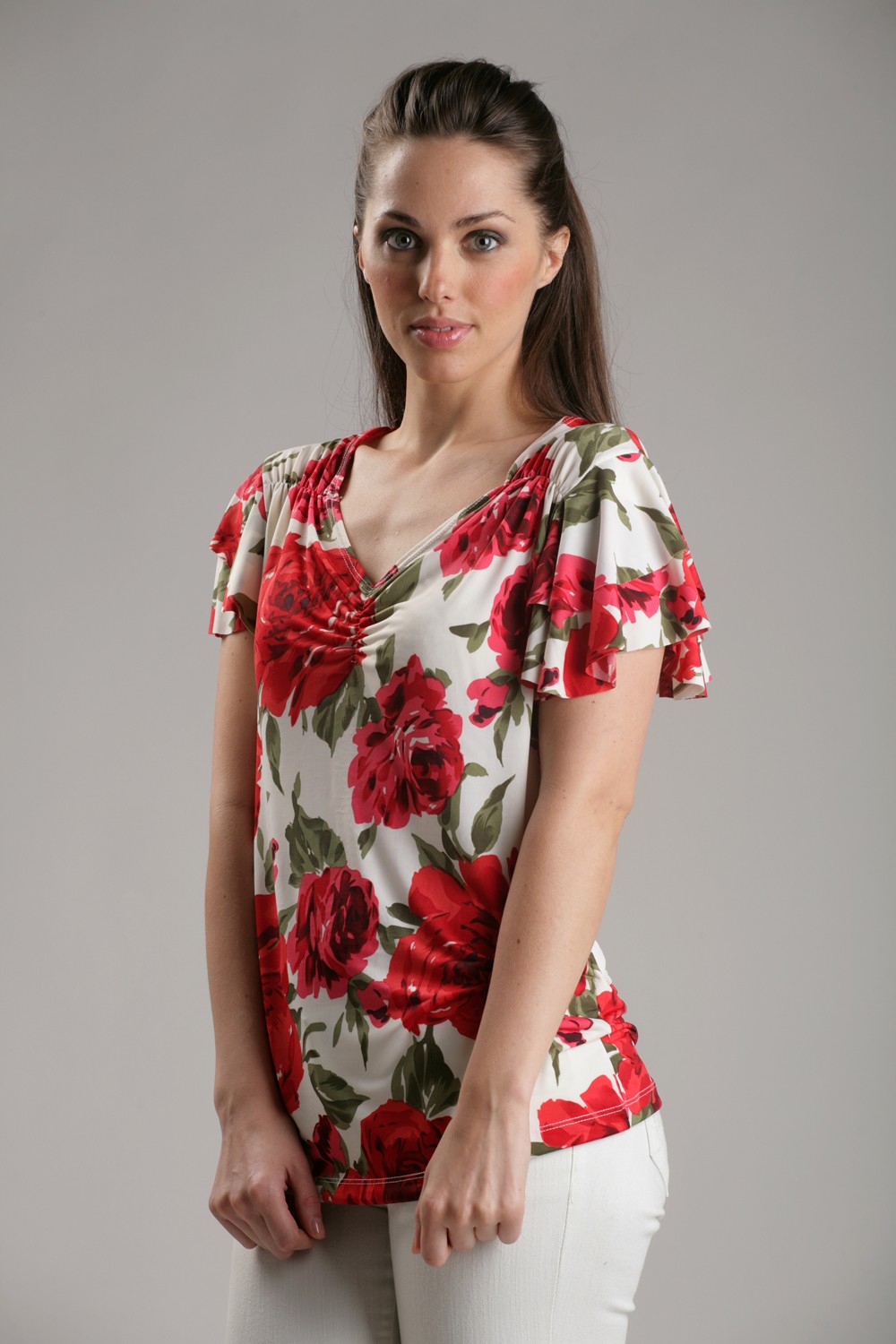 blusas en seda fria